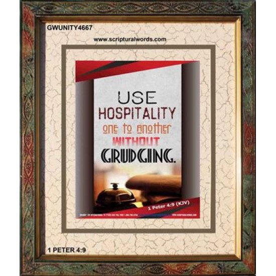 USE HOSPITALITY   Modern Christian Wall Dcor Frame   (GWUNITY4667)   