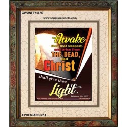 ARISE FROM THE DEAD   Christian Paintings Frame   (GWUNITY4675)   