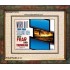 WORK OUT YOUR SALVATION   Biblical Art Acrylic Glass Frame   (GWUNITY5312)   "25x20"
