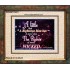 A RIGHTEOUS MAN   Framed Scripture Dcor   (GWUNITY6521)   "25x20"