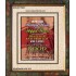 WATCH YOUR WORDS   Bible Scriptures on Love Acrylic Glass Frame   (GWUNITY6651)   "20x25"