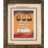 A VERY PRESENT HELP   Scripture Wood Frame Signs   (GWUNITY751)   "20x25"