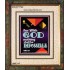 WITH GOD NOTHING SHALL BE IMPOSSIBLE   Frame Bible Verse   (GWUNITY7564)   "20x25"