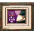 WAIT ON THE LORD   Framed Bible Verses   (GWUNITY7570)   "25x20"