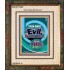 TURN AWAY FROM EVIL   Encouraging Bible Verses Framed   (GWUNITY8082)   "20x25"