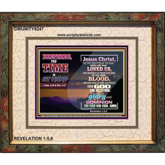 WHO IS JESUS   Framed Art Work   (GWUNITY8247)   