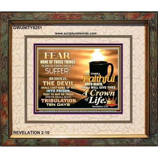 A CROWN OF LIFE   Large Frame   (GWUNITY8251)   