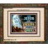 YE SHALL BE SAVED   Unique Bible Verse Framed   (GWUNITY8421)   "25x20"