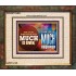 TO WHOM MUCH IS GIVEN   Bible Verse Frame for Home Online   (GWUNITY8488)   "25x20"