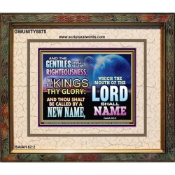 A NEW NAME   Contemporary Christian Paintings Frame   (GWUNITY8875)   "25x20"