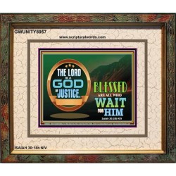 A GOD OF JUSTICE   Kitchen Wall Art   (GWUNITY8957)   "25x20"