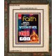 YOUR FAITH   Frame Bible Verse Online   (GWUNITY9126)   