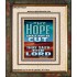 YOUR HOPE SHALL NOT BE CUT OFF   Inspirational Wall Art Wooden Frame   (GWUNITY9231)   "20x25"