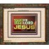 TRUST IN THE LORD JESUS   Wall & Art Dcor   (GWUNITY9314B)   "25x20"
