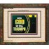 WITH GOD WE WILL TRIUMPH   Large Frame Scriptural Wall Art   (GWUNITY9382)   "25x20"
