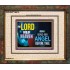 SEND HIS ANGEL BEFORE THEE   Framed Scripture Dcor   (GWUNITY9413)   "25x20"