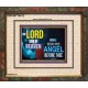 SEND HIS ANGEL BEFORE THEE   Framed Scripture Dcor   (GWUNITY9413)   