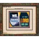 TRUST IN THE LORD OUR GOD   Christian Quotes Frame   (GWUNITY9435)   