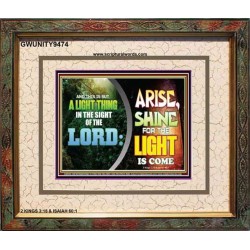 A LIGHT THING IN THE SIGHT OF THE LORD   Art & Wall Dcor   (GWUNITY9474)   "25x20"