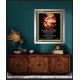 WITH MY SONG WILL I PRAISE HIM   Framed Sitting Room Wall Decoration   (GWVICTOR4538)   