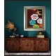 WE SHALL BE SAVED   Inspiration Wall Art Frame   (GWVICTOR4944)   