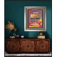 WORD OF THE LORD   Framed Hallway Wall Decoration   (GWVICTOR7384)   