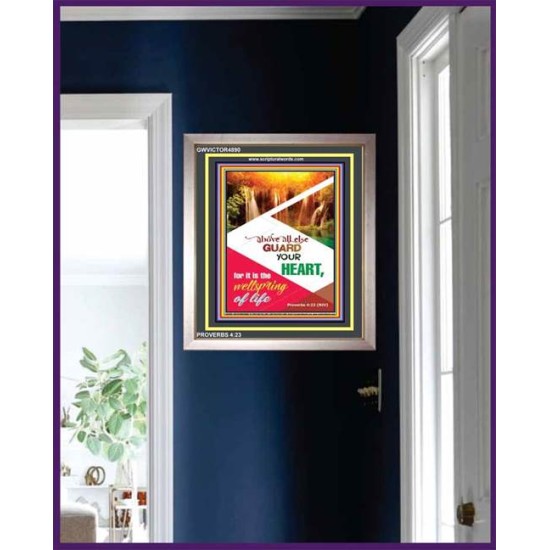 WELLSPRING OF LIFE   Christian Artwork Frame   (GWVICTOR4890)   