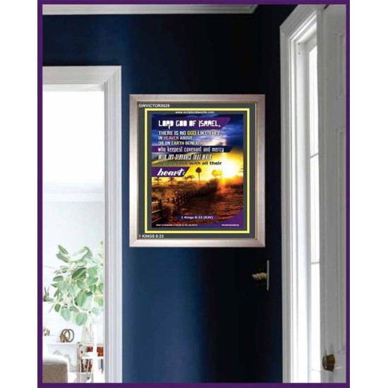 THERE IS NO GOD LIKE THEE   Christian Quote Frame   (GWVICTOR5029)   