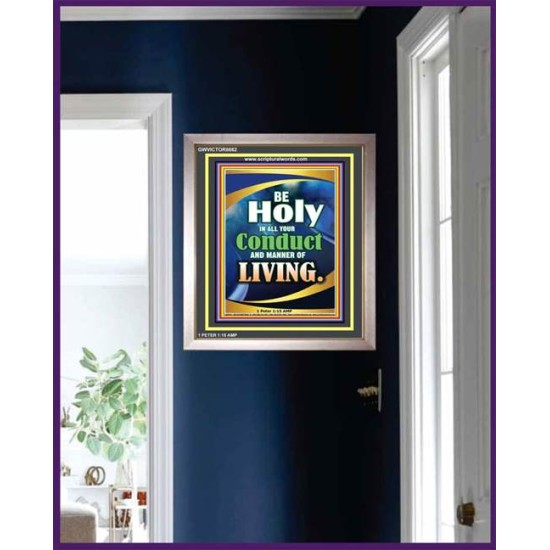 BE HOLY   Inspiration Wall Art Frame   (GWVICTOR8662)   