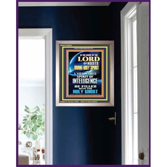 BE FILLED WITH THE HOLY GHOST   Framed Bedroom Wall Decoration   (GWVICTOR8824)   