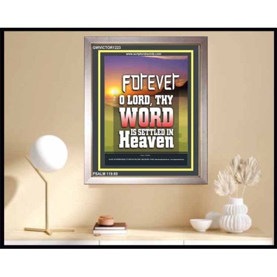 AT MIDNIGHT   Bible Verse Picture Frame Gift   (GWVICTOR1223)   