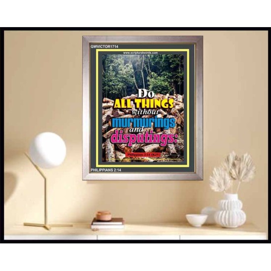 ALL THINGS   Encouraging Bible Verses Frame   (GWVICTOR1714)   