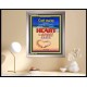 A NEW HEART AND A NEW SPIRIT   Scriptural Portrait Acrylic Glass Frame   (GWVICTOR1775)   