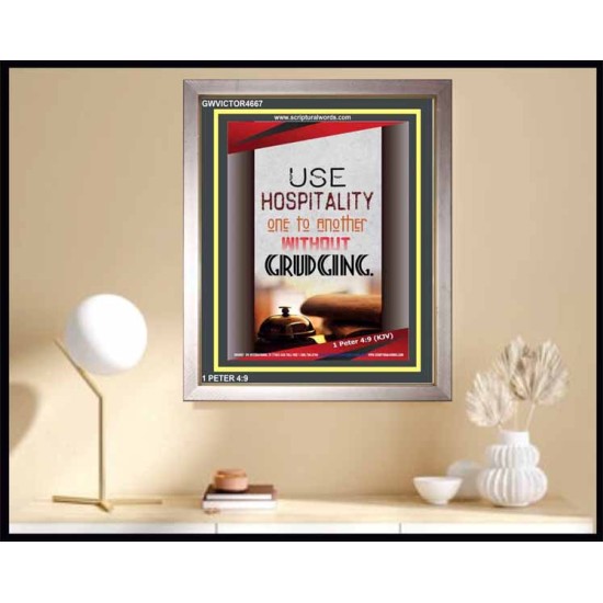 USE HOSPITALITY   Modern Christian Wall Dcor Frame   (GWVICTOR4667)   