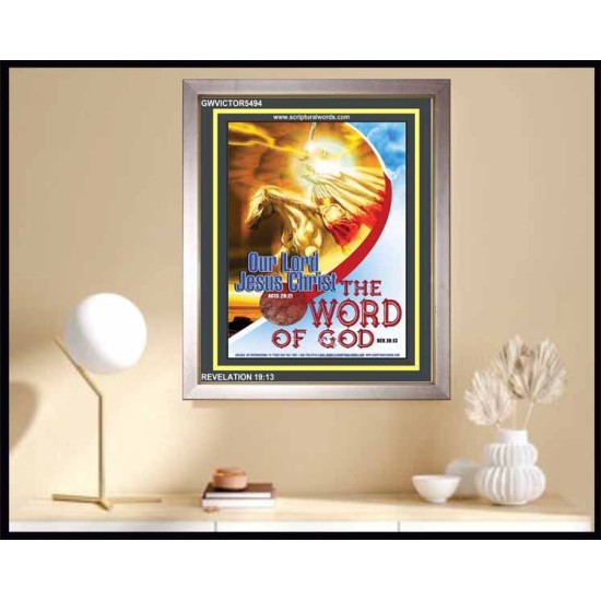 THE WORD OF GOD   Bible Verse Wall Art   (GWVICTOR5494)   