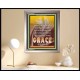 WHO ART THOU O GREAT MOUNTAIN   Bible Verse Frame Online   (GWVICTOR716)   