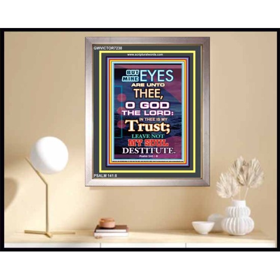 TRUST IN THE LORD   Bible Verses Frame for Home   (GWVICTOR7238)   