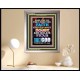 TRUST GOD AT ALL TIMES   Biblical Paintings Acrylic Glass Frame   (GWVICTOR8415)   