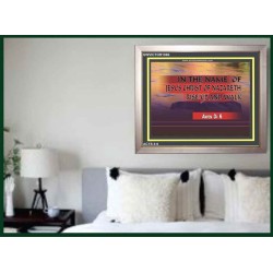 RISE UP AND WALK   Frame Bible Verse Art    (GWVICTOR1066)   