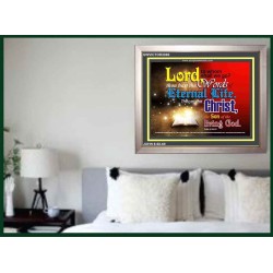 THOU ART THAT CHRIST   Bible Scriptures on Love Acrylic Glass Frame   (GWVICTOR2069)   