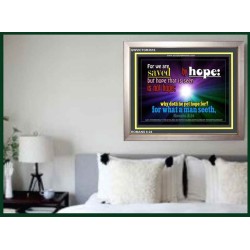 WE ARE SAVED BY HOPE   Inspiration office art and wall dcor   (GWVICTOR3516)   