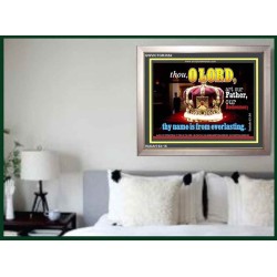 THOU O LORD   Large Framed Scripture Wall Art   (GWVICTOR3552)   
