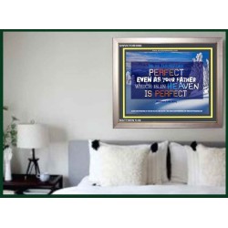 BE YE PERFECT   Scripture Art Wooden Frame   (GWVICTOR3960)   