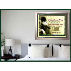 SHOW ME MERCY   Inspirational Bible Verses Framed   (GWVICTOR4424)   