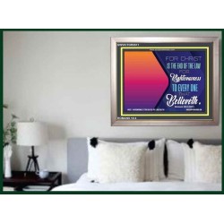 BELIEVE   Scripture Art Acrylic Glass Frame   (GWVICTOR5511)   