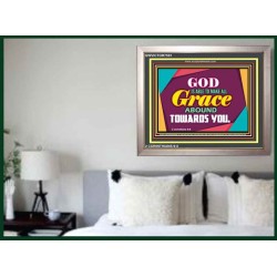 ABOUNDING GRACE   Printable Bible Verse to Framed   (GWVICTOR7591)   "16x14"