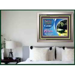 SERVE THE LORD   Encouraging Bible Verses Frame   (GWVICTOR7823)   