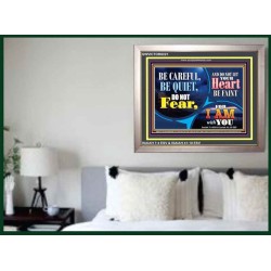 BE QUIET DO NOT FEAR   Framed Interior Wall Decoration   (GWVICTOR8221)   