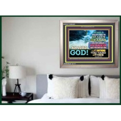 THY GREAT POWER   Christian Quotes Framed   (GWVICTOR8387)   