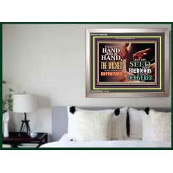 SEED OF RIGHTEOUSNESS   Christian Quote Framed   (GWVICTOR8388)   